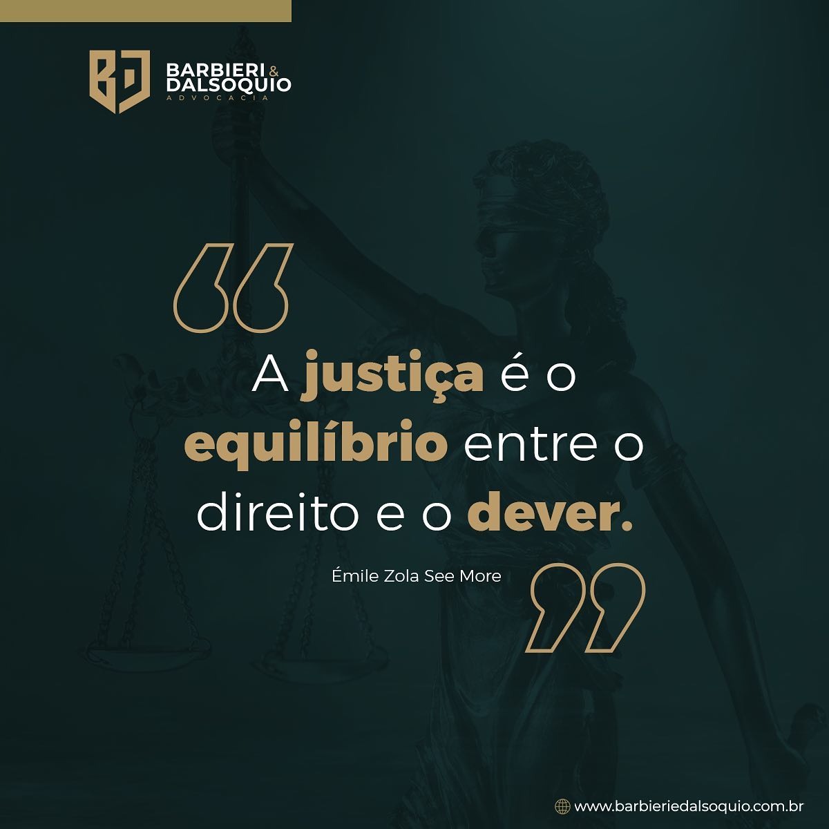 Justiça: equilíbrio entre direito e dever